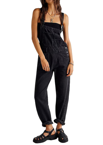 Cleo | Women's Casual Straight Leg Jumpsuit