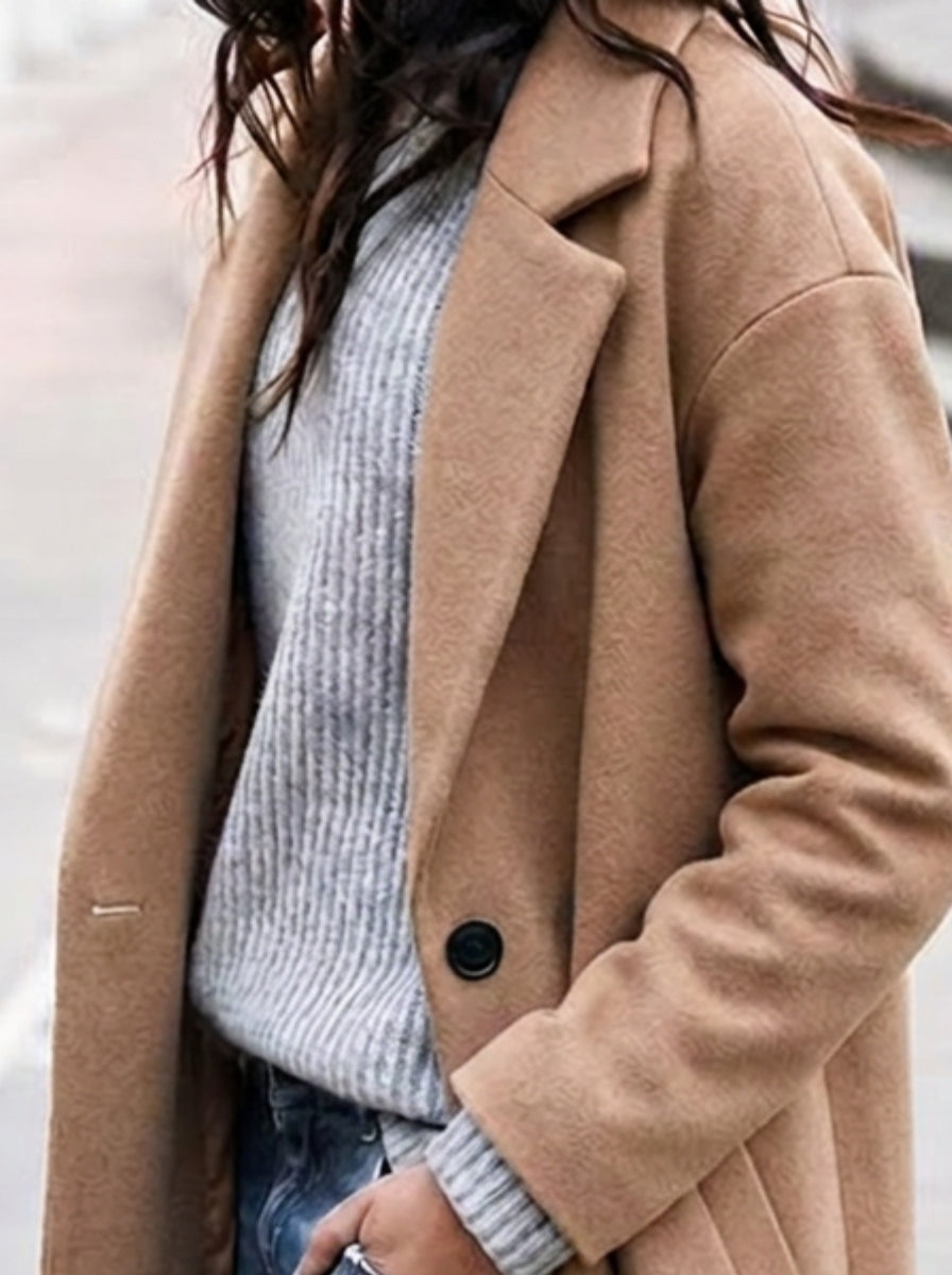 Lara | Women's Oversized Lapel Trench Coat