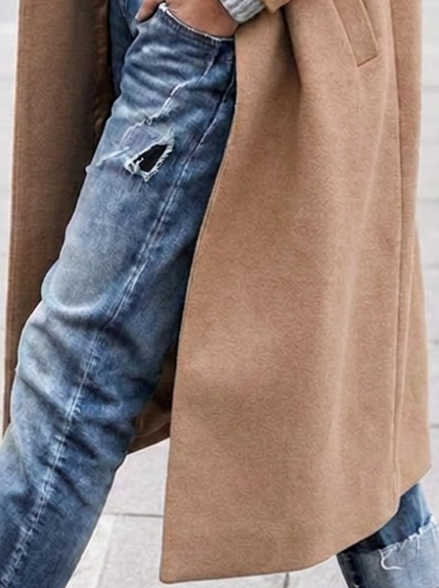 Lara | Women's Oversized Lapel Trench Coat