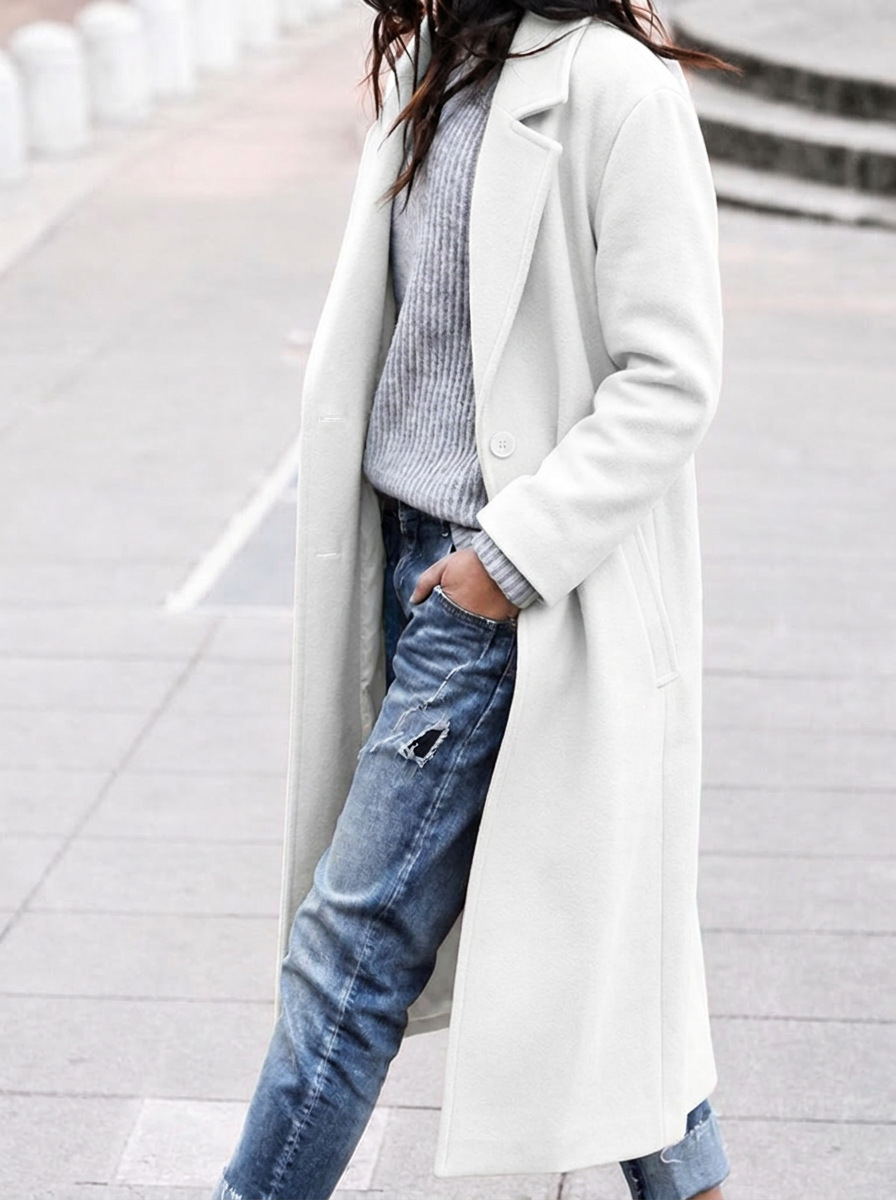 Lara | Women's Oversized Lapel Trench Coat