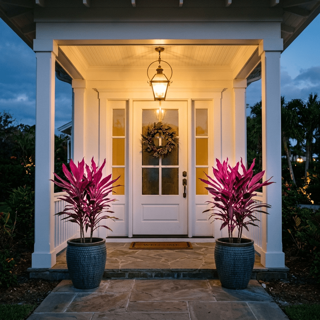 Zivara | Faux Cordyline Outdoor Planter Set
