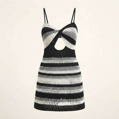 Crochet Knit Summer Dress For Women